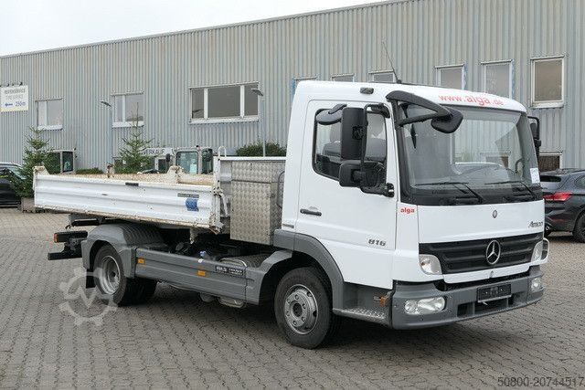 Трёхсторонний самосвальный фургон MERCEDES-BENZ 816 K Atego 4x2, Meiller, 3. Sitz, 2x AHK
