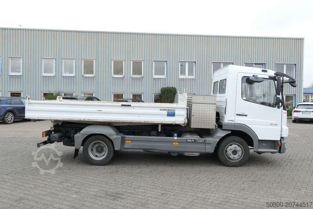 Трёхсторонний самосвальный фургон MERCEDES-BENZ 816 K Atego 4x2, Meiller, 3. Sitz, 2x AHK