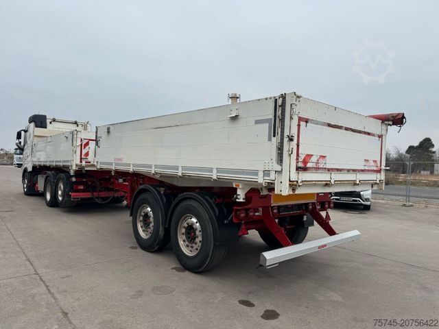 Three-sided tipper truck VOLVO FH 460 I SAVE * LIFTACHSE * ALCOA *KOMPLETT *