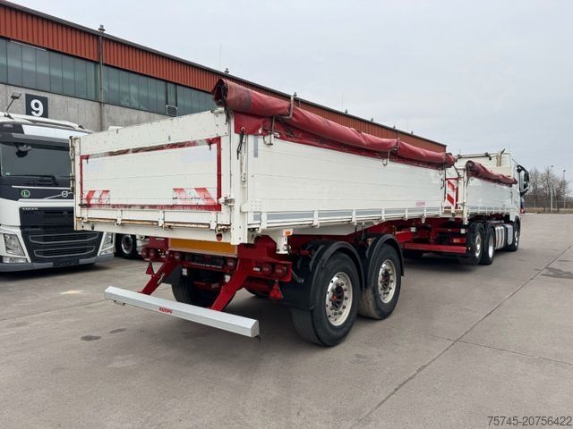 Three-sided tipper truck VOLVO FH 460 I SAVE * LIFTACHSE * ALCOA *KOMPLETT *