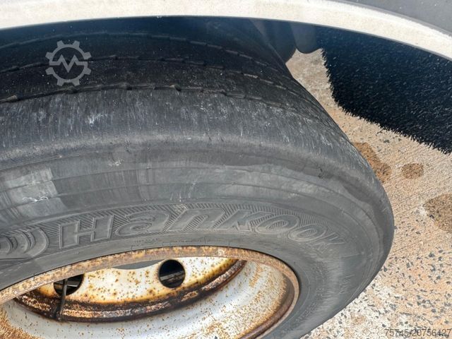 Open semitrailer with tarp KÄSSBOHRER MEGA * AIR CARGO * ROLLER BED * PR.+PLANE