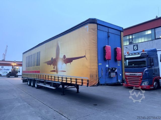 Open semitrailer with tarp VAN_ECK