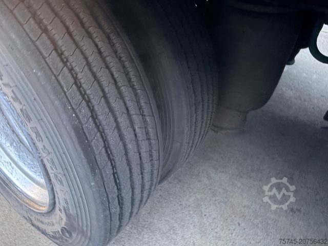 Open semitrailer with tarp VAN_ECK