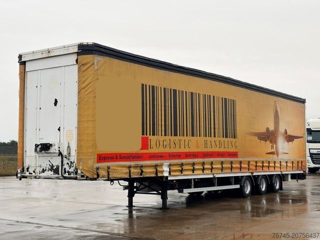Open semitrailer with tarp VAN_ECK