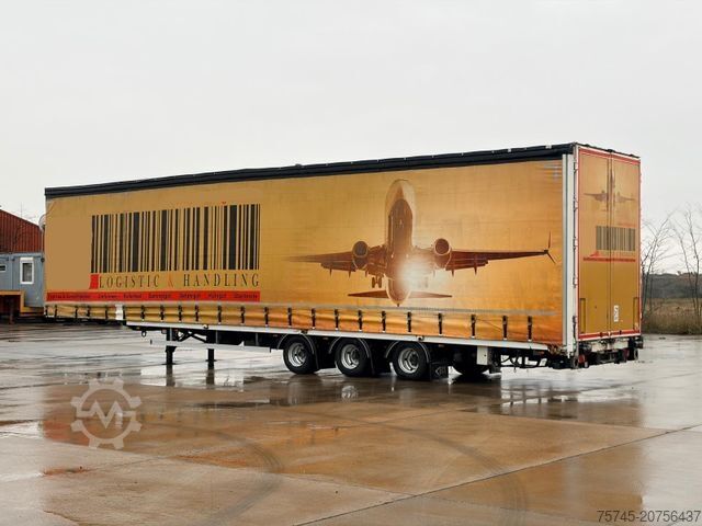 Open semitrailer with tarp VAN_ECK