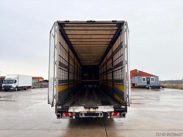 Open semitrailer with tarp VAN_ECK