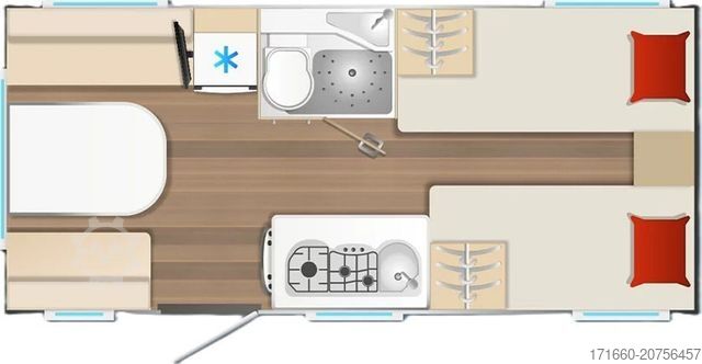Rulotă BÜRSTNER B66 490 TL