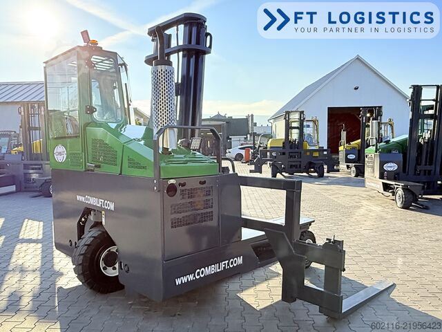 Carretilla retráctil de 4 vías Combilift C5000L GAS DUPLEX 4100 POSITIONER CABIN