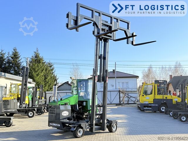 Carretilla retráctil de 4 vías Combilift C5000L GAS DUPLEX 4100 POSITIONER CABIN
