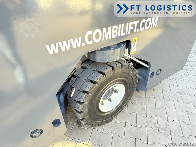 Carretilla retráctil de 4 vías Combilift C5000L GAS DUPLEX 4100 POSITIONER CABIN