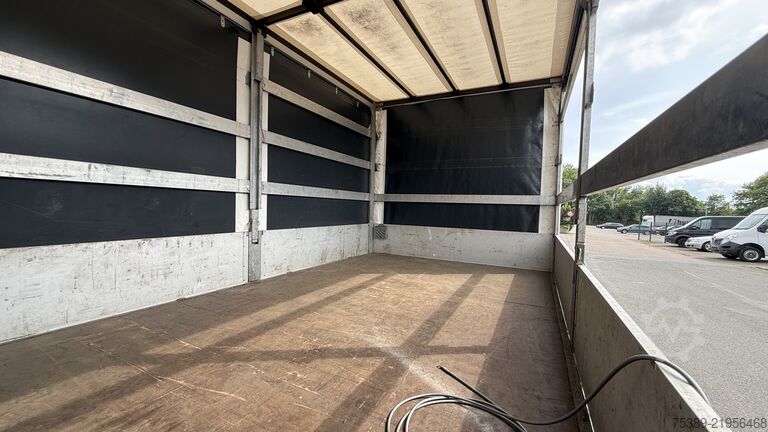 Pick-up skåpbil Opel Movano  Pritsche Schiebeplane 3,5t Schlafkabine