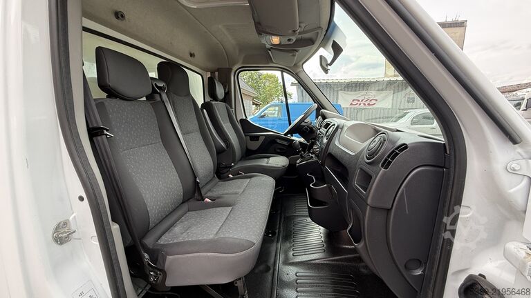 Pick-up skåpbil Opel Movano  Pritsche Schiebeplane 3,5t Schlafkabine