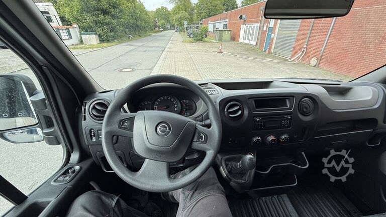 Pick-up skåpbil Opel Movano  Pritsche Schiebeplane 3,5t Schlafkabine