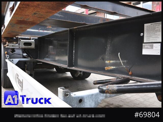 Poluprikolica za transport trupaca FLIEGL SDS01, Langholz, Containeraufbau, Liftachse,