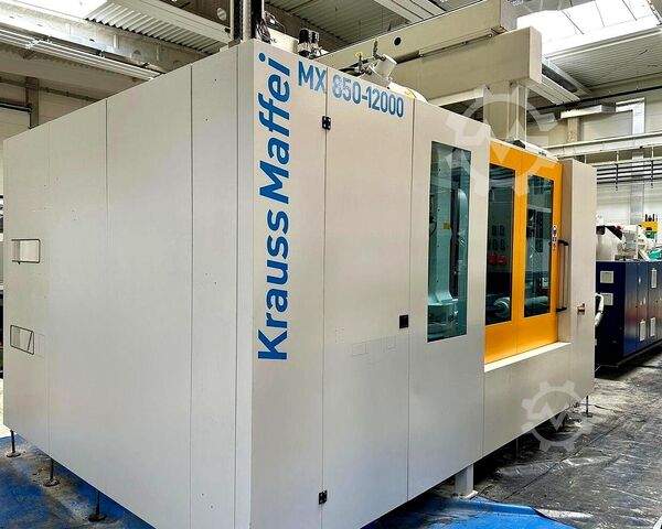 מכונת הזרקת פלסטיק KraussMaffei KM 850-12000 MX