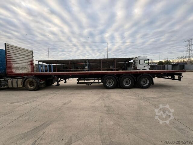 Plattformanhänger Van Hool 3B2011 (DRUM BRAKES / FREINS TAMBOURS)