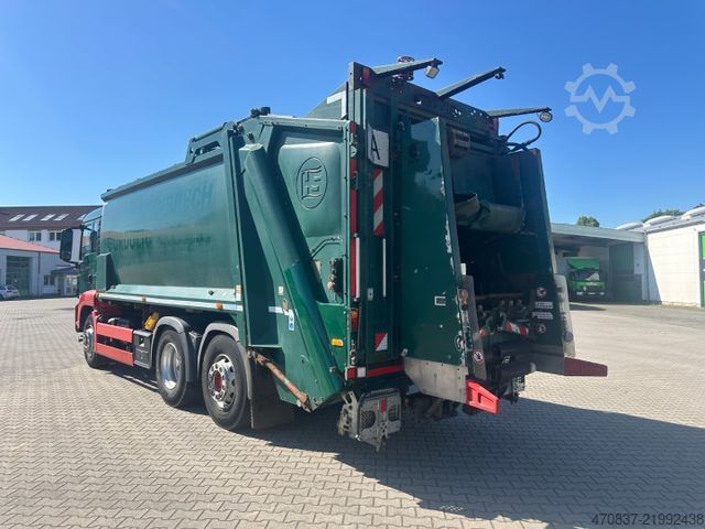 Camion à ordures MAN TGS 26.320 / HS ASF OL 21 W + Schüttung