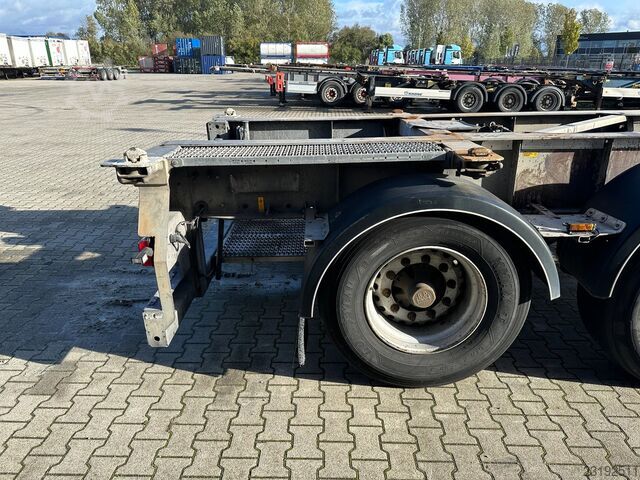  Van Hool 3-ASSIGE OPLEGGER 20FT/30FT ADR CHASSIS / galva...