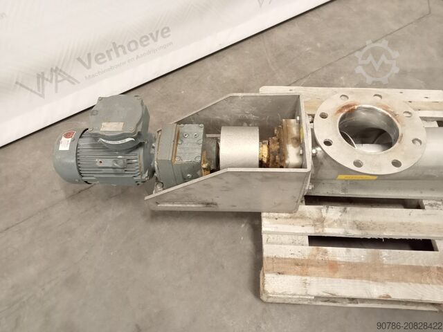 Rostfri doserskruv, rörskruv, skruvtransportör  