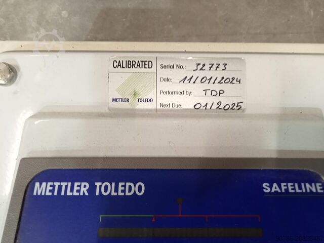 Safe line Mettler Toledo détection de métaux à passage continu  
