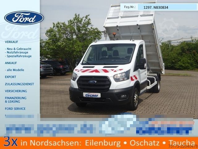 Truk pikap bak dump FORD Transit Kipper 350HD L2 Zwillingsber  3,5t AHK