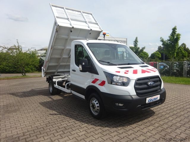 Truk pikap bak dump FORD Transit Kipper 350HD L2 Zwillingsber  3,5t AHK