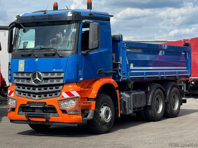 三方ダンプトラック MERCEDES-BENZ AROCS 2648 / MEILLER / 125 TKM