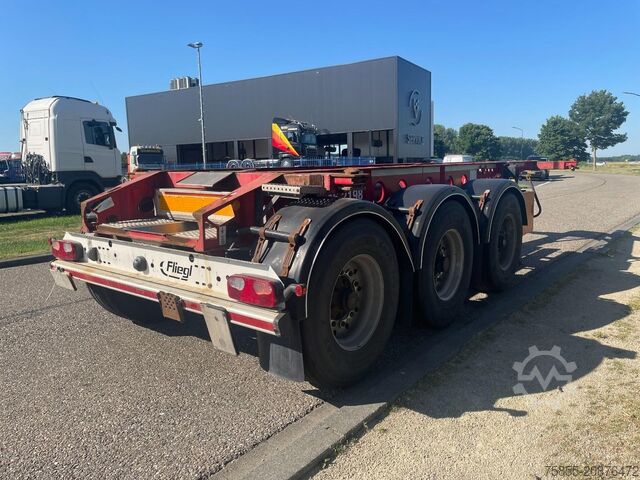 Konteineru pārvadājumi Fliegl SDS380 20FT Tank / ADR / BPW Disc