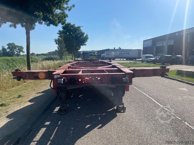 Konteineru pārvadājumi Fliegl SDS380 20FT Tank / ADR / BPW Disc