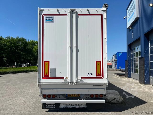 Pārvietojamā grīda Knapen Trailers K200 - 92m3 Liftas Alcoa Agrar