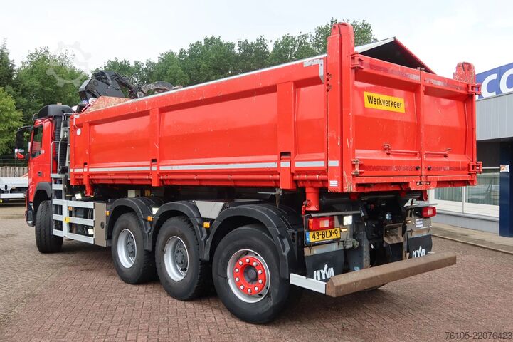 Kamion sa kranom Volvo FMX 420 Kipper+Kraan H.M.F. 1943Z2 Rotor+Grijper