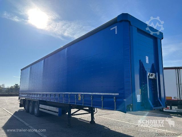 กึ่งพ่วงเปิดพร้อมผ้าใบคลุม Schmitz Cargobull Curtainsider Standard UK