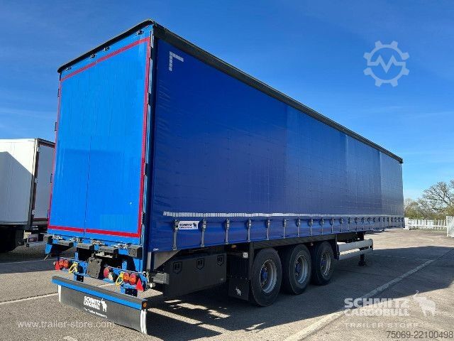 กึ่งพ่วงเปิดพร้อมผ้าใบคลุม Schmitz Cargobull Curtainsider Standard UK