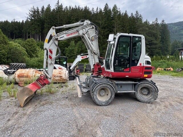 Mobile excavator Takeuchi TB 395 W