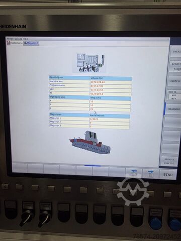 Centro de maquinagem universal Matec 30HV