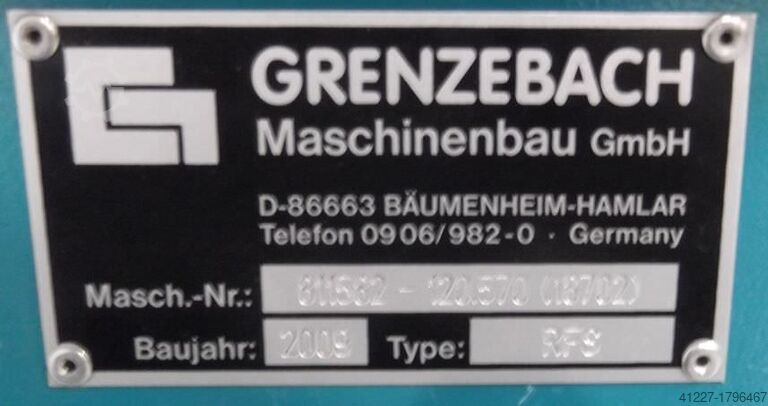 Roller conveyor driven Grenzebach mit Hubeinheit