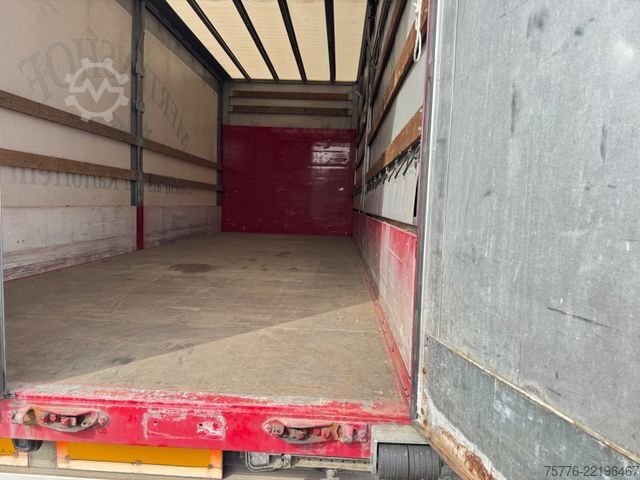 تریلر باز با چادر برزنتی ACKERMANN-FRUEHAUF Z-PA 11.9/7.4E  Tandem Anhänger TÜV NEU