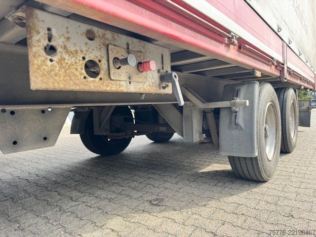 تریلر باز با چادر برزنتی ACKERMANN-FRUEHAUF Z-PA 11.9/7.4E  Tandem Anhänger TÜV NEU