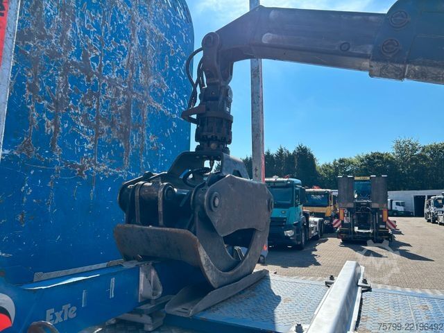 Kamion za prijevoz drva DAF XF 530 Plattform Kesla Kran Typ 2112 +Kabine