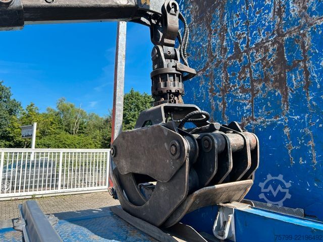Kamion za prijevoz drva DAF XF 530 Plattform Kesla Kran Typ 2112 +Kabine