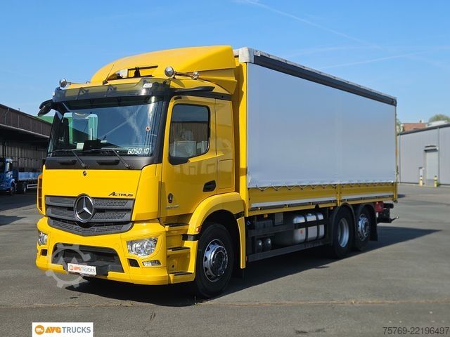 Ladbil med presenning MERCEDES-BENZ 2546 L ACTROS Schiebeplane Schiebeverdeck LBW