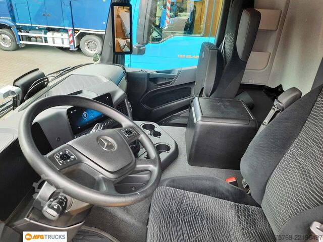 Camião plataforma com lona MERCEDES-BENZ 2546 L ACTROS Schiebeplane Schiebeverdeck LBW