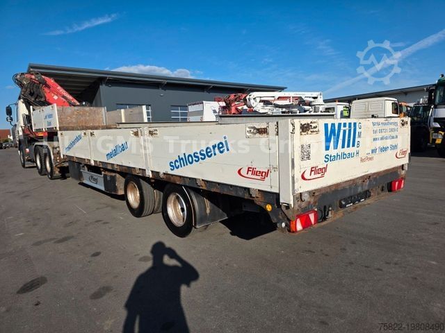 Staðlaður dráttarbíll DAF CF / 6X4 / Blatt / F540 Fassi Kran / 28m / WINCH