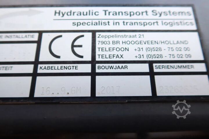 Kabelski sustav Volvo FE 280 Container / Kabelsysteem H.T.S Kabel, 15...