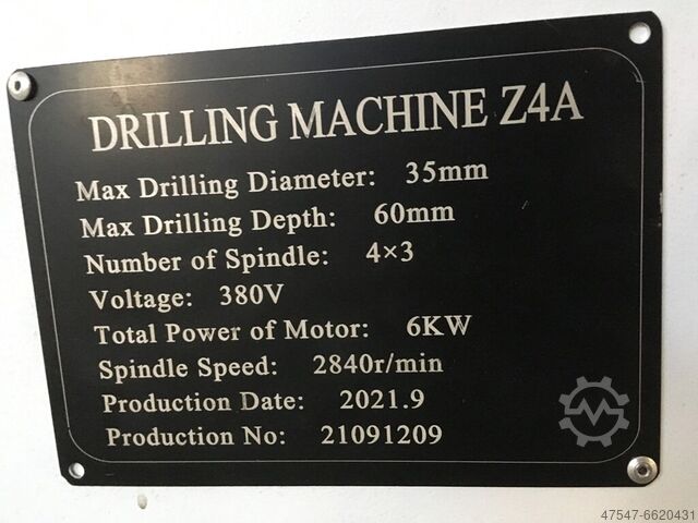 מכונת קידוח רב-צירים 21-90-158   WOODLAND MACHINERY Z4A