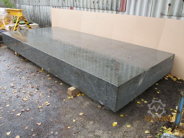 Granit AnreiÃŸtisch Werktisch 4500x2100mm Steinmessplatte Granitmesstisch