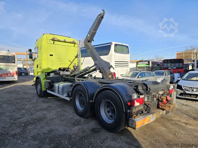 Roll-off tipper truck SCANIA R500 LB6X2HHZ, RETARDER Blatt/Blatt 3xPi