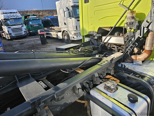 Roll-off tipper truck SCANIA R500 LB6X2HHZ, RETARDER Blatt/Blatt 3xPi