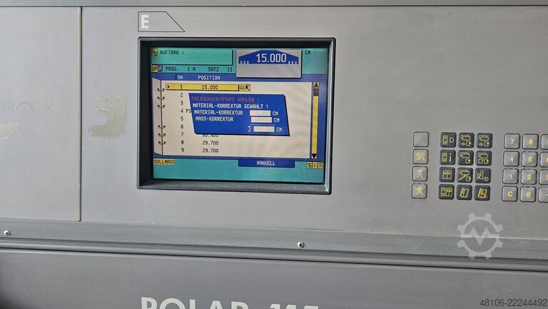 Paperileikkuri Polar Mohr 115 E