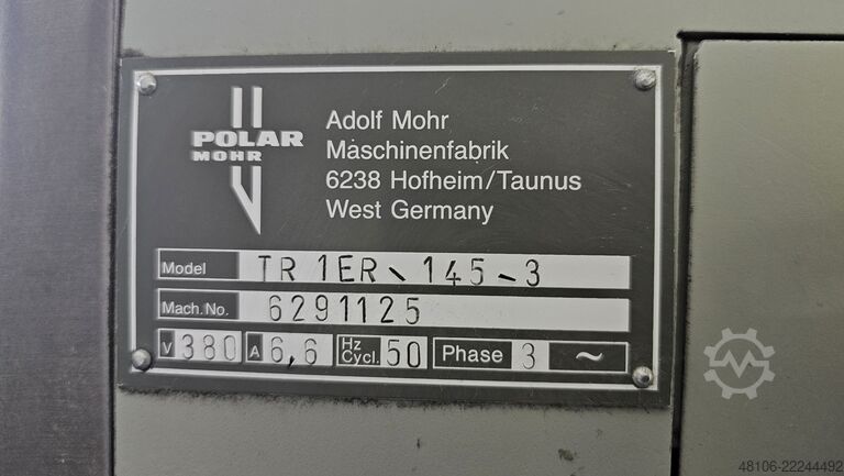 Paperileikkuri Polar Mohr 115 E